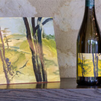 Artwork Stefan Peters for the Coteaux Layon wine Artwork Stefan Peters for the Coteaux Layon wine